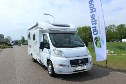 Carado T 337 2.3 MultiJ. 130 PK, Half-integraal, Motor-airco, Enkele-bedden, Garage, 72.300 km, Bj. 2011